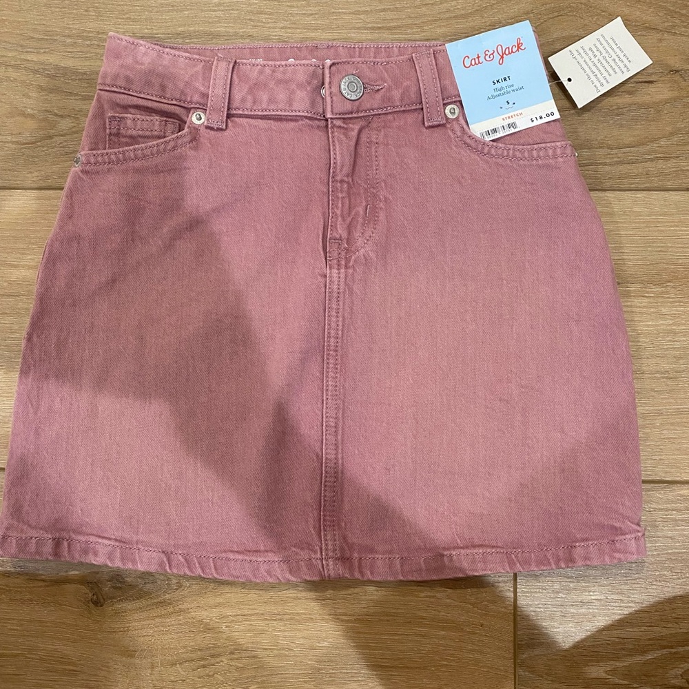 Cat & Jack Mauve Mini Skirt